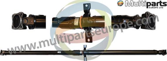 Multiparts 10-040010 - Карданний вал, головна передача autocars.com.ua