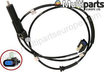Multiparts 97-990444 - Датчик ABS, частота обертання колеса autocars.com.ua
