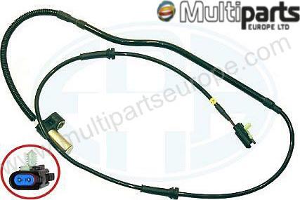 Multiparts 97-990450 - Датчик ABS, частота обертання колеса autocars.com.ua
