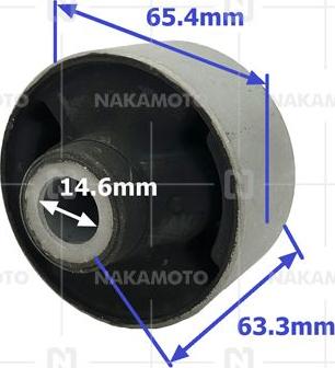 Nakamoto D01-HON-18090001 - Сайлентблок, рычаг подвески колеса autodnr.net