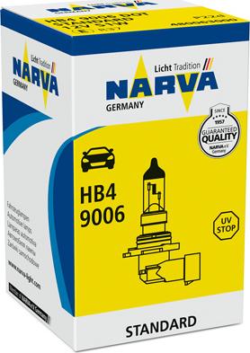 Narva 480063000 - Лампа накаливания, фара дальнего света autodnr.net