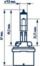 Narva 480413000 - Автолампа autocars.com.ua