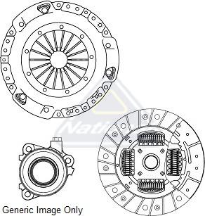 National CK10360-58 - Комплект сцепления autodnr.net