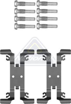 NATIONAL FK3175PK - Комплектуючі, колодки дискового гальма autocars.com.ua