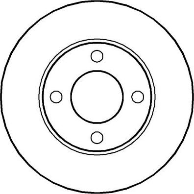 National NBD036 - Гальмівний диск autocars.com.ua