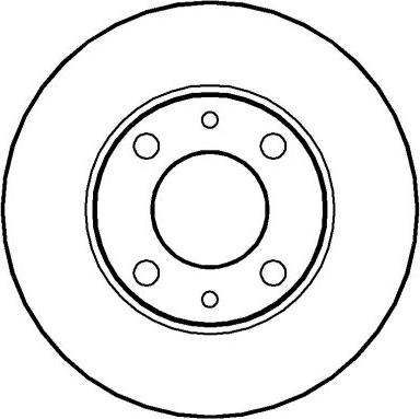 National NBD041 - Гальмівний диск autocars.com.ua