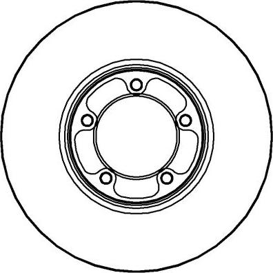 National NBD042 - Гальмівний диск autocars.com.ua