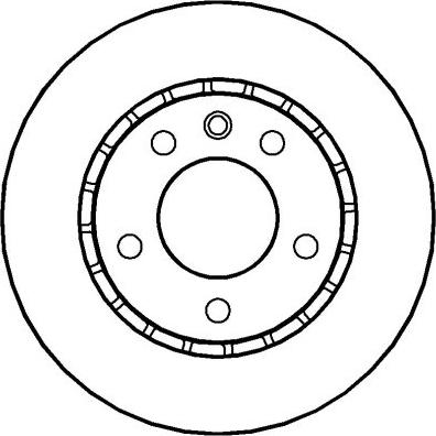 NATIONAL NBD057 - Гальмівний диск autocars.com.ua