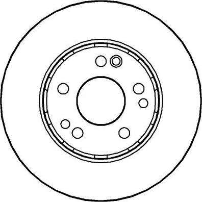 National NBD076 - Гальмівний диск autocars.com.ua