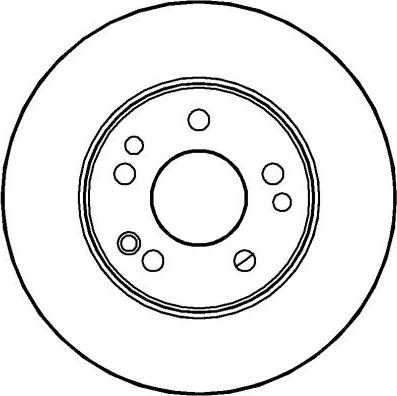 National NBD078 - Гальмівний диск autocars.com.ua