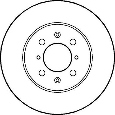 National NBD091 - Гальмівний диск autocars.com.ua