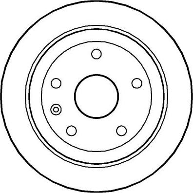 MDR MRD-2W01 - Гальмівний диск autocars.com.ua