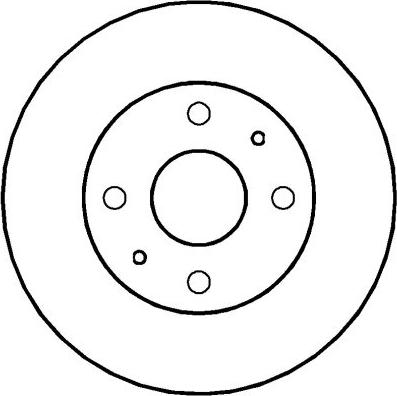 Comline ADC0612V - Гальмівний диск autocars.com.ua