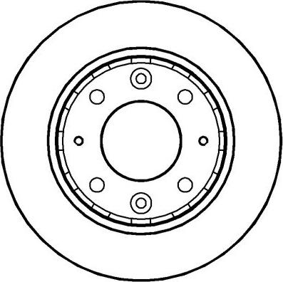 National NBD1021 - Гальмівний диск autocars.com.ua