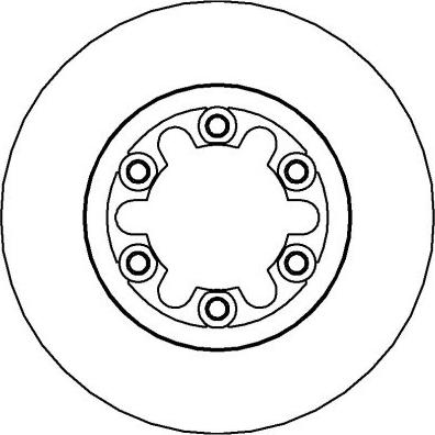 NATIONAL NBD1025 - Гальмівний диск autocars.com.ua