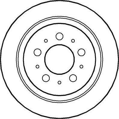 HELLA 8DD 355 107-101 - Гальмівний диск autocars.com.ua