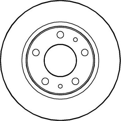 National NBD1077 - Гальмівний диск autocars.com.ua