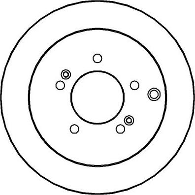 Triscan 8120 43131C - Гальмівний диск autocars.com.ua