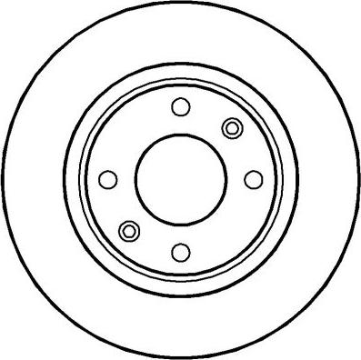 National NBD1118 - Гальмівний диск autocars.com.ua