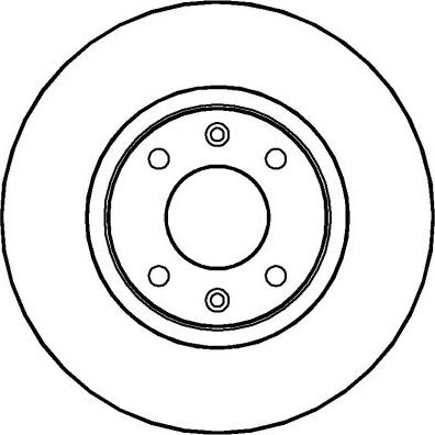 NATIONAL NBD1119 - Гальмівний диск autocars.com.ua