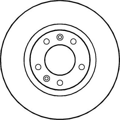 NATIONAL NBD1121 - Гальмівний диск autocars.com.ua