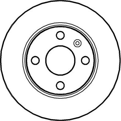 Metelli 23-0610C - Гальмівний диск autocars.com.ua