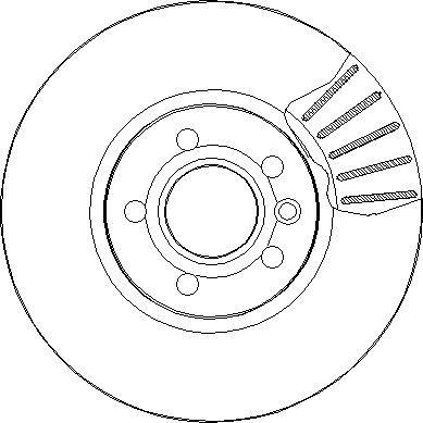 Braxis AD1089 - Гальмівний диск autocars.com.ua