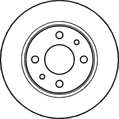 National NBD1158 - Гальмівний диск autocars.com.ua