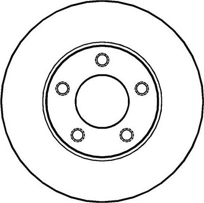 SBS 3815313263 - Гальмівний диск autocars.com.ua