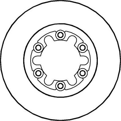 NATIONAL NBD1194 - Гальмівний диск autocars.com.ua