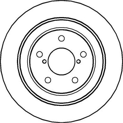 National NBD1204 - Гальмівний диск autocars.com.ua