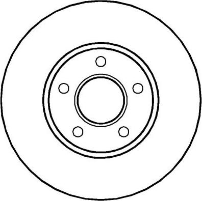 National NBD1244 - Гальмівний диск autocars.com.ua