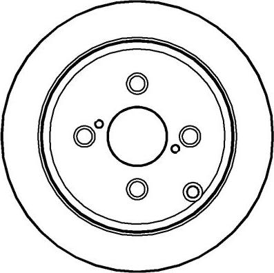 NATIONAL NBD1286 - Гальмівний диск autocars.com.ua