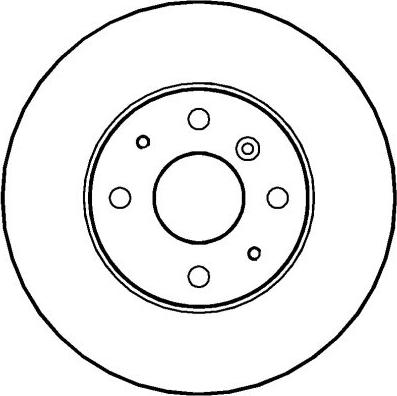 HELLA 8DD 355 115-931 - Гальмівний диск autocars.com.ua