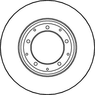 National NBD1363 - Гальмівний диск autocars.com.ua