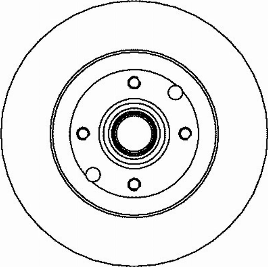 NATIONAL NBD 138 - Гальмівний диск autocars.com.ua