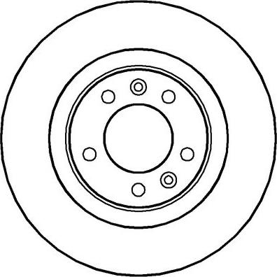 Allied Nippon ADC1581 - Гальмівний диск autocars.com.ua