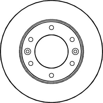 Parts-Mall PRB-018 - Гальмівний диск autocars.com.ua