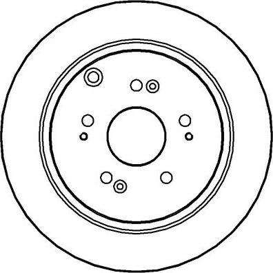 NATIONAL NBD1465 - Гальмівний диск autocars.com.ua