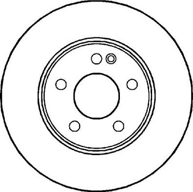 JP Group 1363107100 - Тормозной диск avtokuzovplus.com.ua