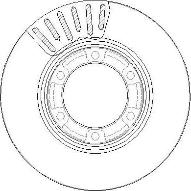 National NBD1557 - Гальмівний диск autocars.com.ua