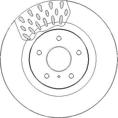 HELLA 8DD 355 120-271 - Гальмівний диск autocars.com.ua