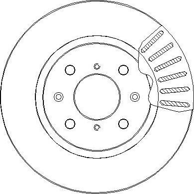 National NBD1586 - Гальмівний диск autocars.com.ua