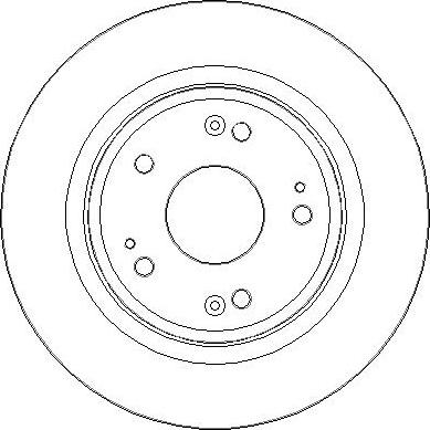 AUDI (FAW) 42510T7JH00 - Гальмівний диск autocars.com.ua