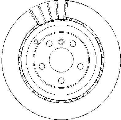 National NBD1704 - Гальмівний диск autocars.com.ua