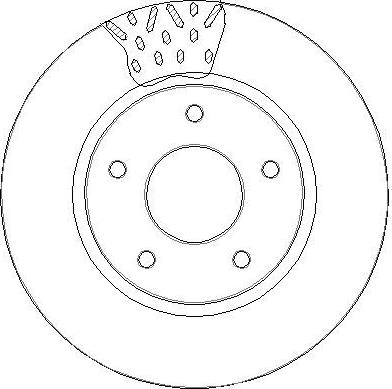 SKF VKBD 81231 V2 - Гальмівний диск autocars.com.ua