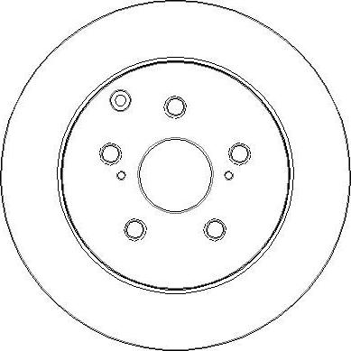 NATIONAL NBD1730 - Гальмівний диск autocars.com.ua