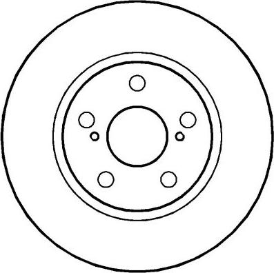 National NBD613 - Гальмівний диск autocars.com.ua