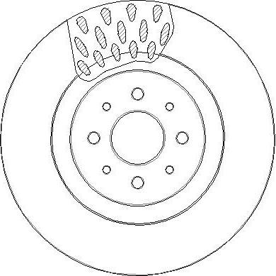 Febi Bilstein 43984 - Тормозной диск avtokuzovplus.com.ua