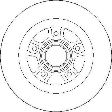 NATIONAL NBD1778 - Гальмівний диск autocars.com.ua